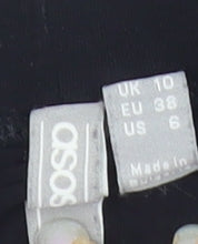 ASOS Women's Black Midi Pencil Skirt Size 10