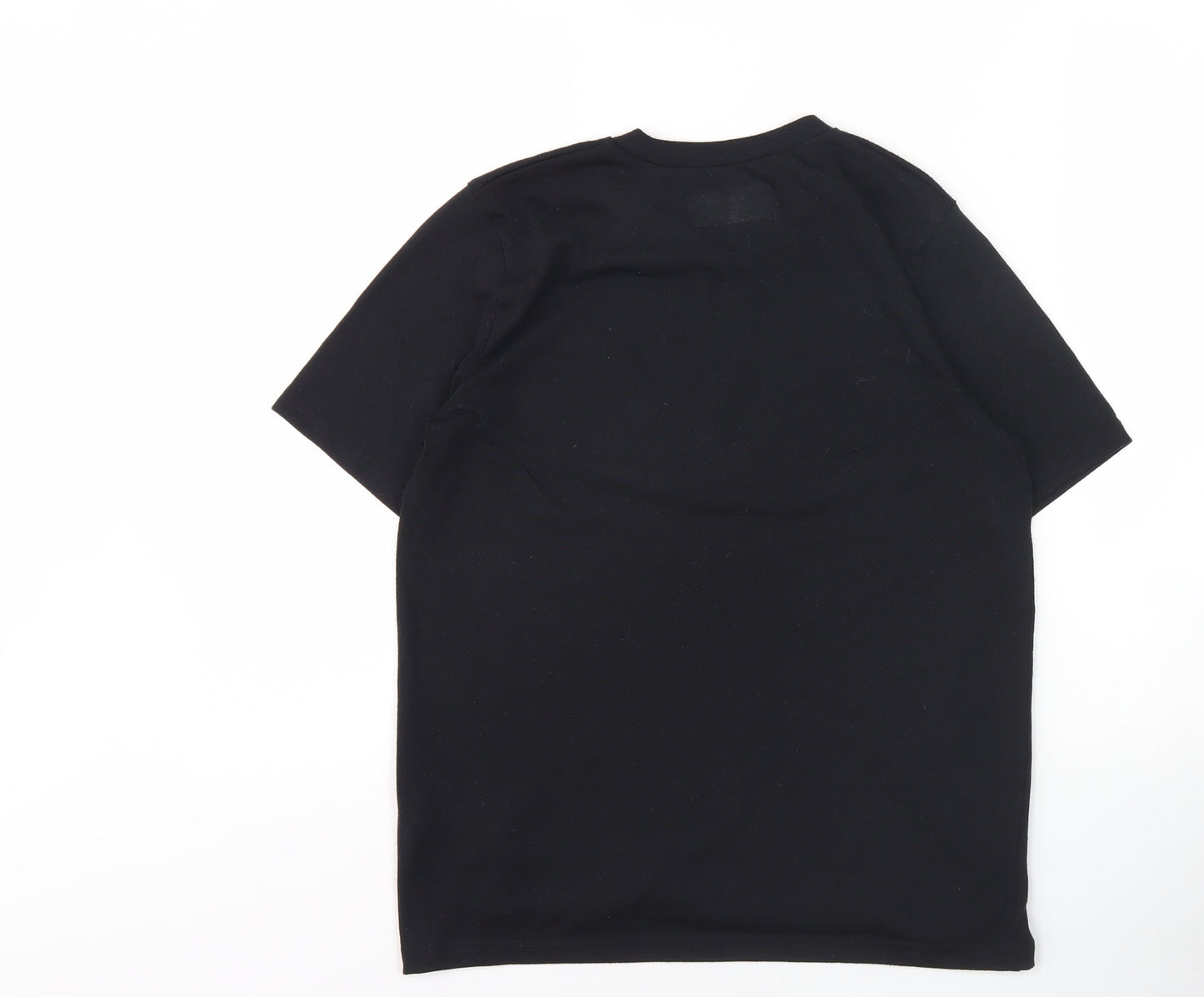 Abercrombie & Fitch Boys Black Graphic T-Shirt 16 Years