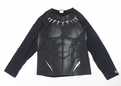 Marvel Boys Black Panther Long Sleeve T-Shirt 13-14