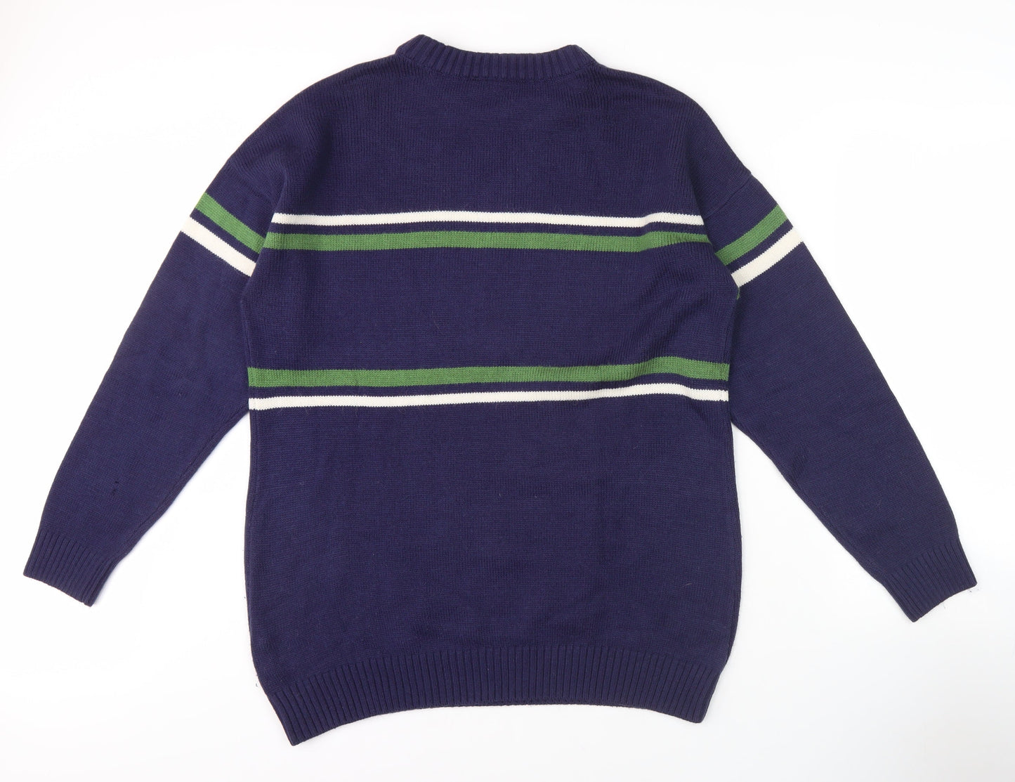 Russell Athletic Men's Blue S Pullover Jumper