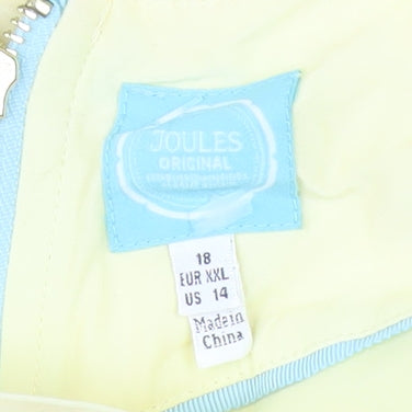 Joules Women's Yellow Dress, Size 16, Sleeveless, Excellent