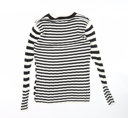 Womens UK Size 12 NEXT Black Pullover Jumper