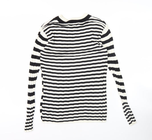 Womens UK Size 12 NEXT Black Pullover Jumper