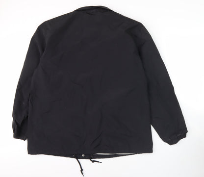 Mens UK Size XL Fenchurch Black Basic Jacket