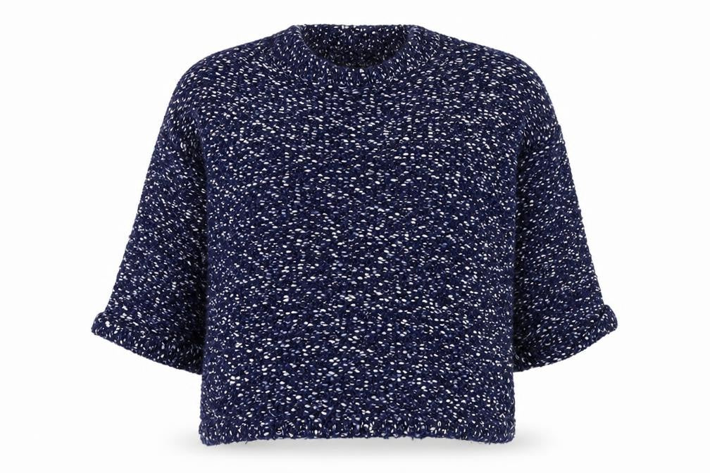 Womens UK Size M Marks and Spencer Blue Pullover Jumper