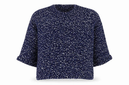 Womens UK Size M Marks and Spencer Blue Pullover Jumper