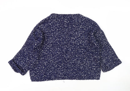 Womens UK Size M Marks and Spencer Blue Pullover Jumper