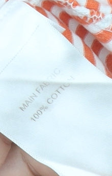 Peter Storm Orange Women's Stripe T-Shirt Size 12