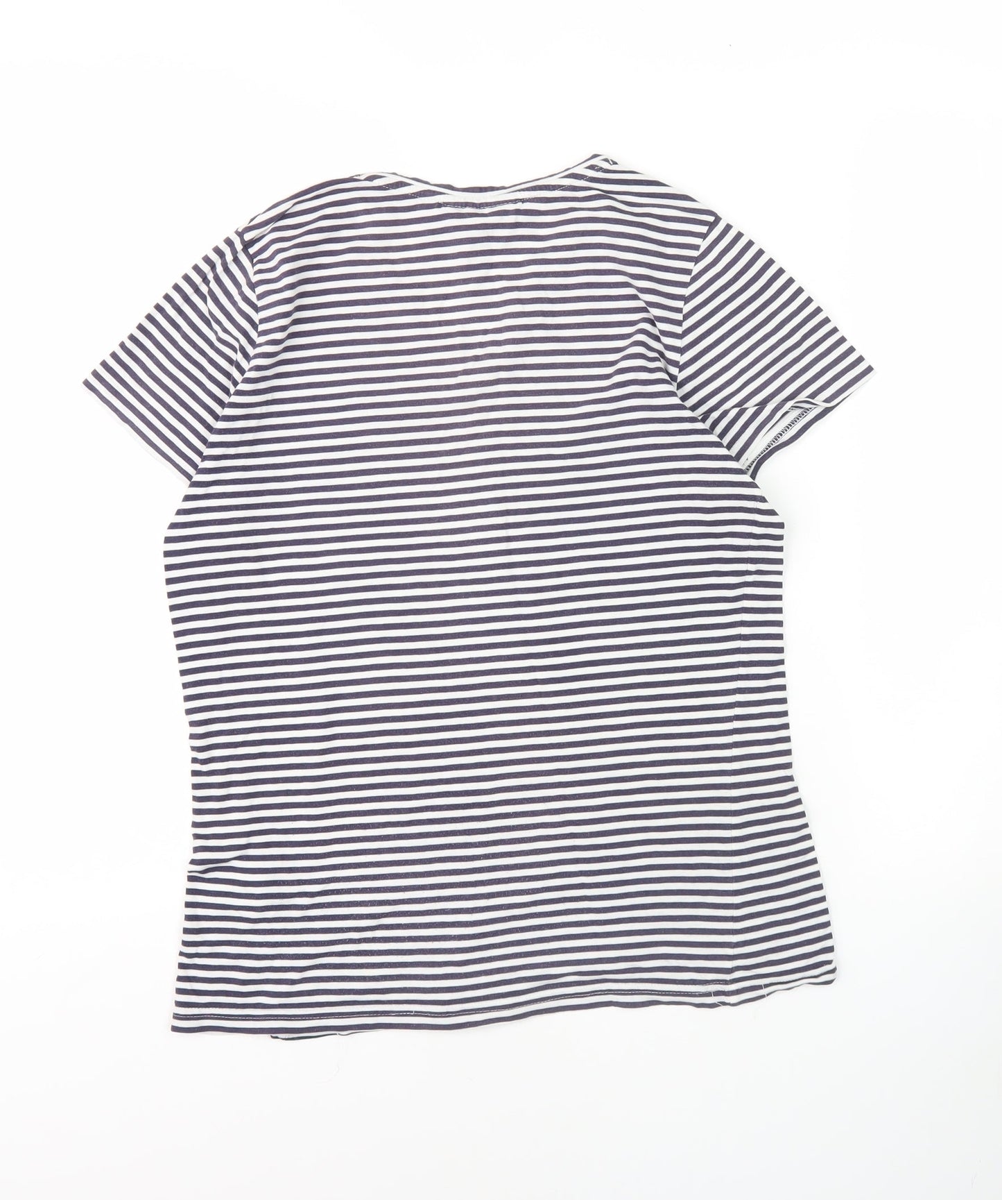 Peter Storm Women's Striped V-Neck T-Shirt, Size 12