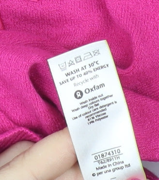Womens UK Size 12 Per Una Pink Pullover Jumper