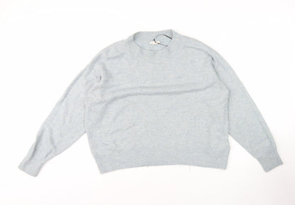 Womens UK Size M H&M Blue Pullover Jumper
