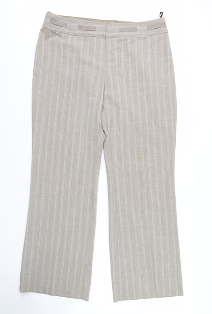 Womens UK Size 16 Marks and Spencer   Beige Trousers