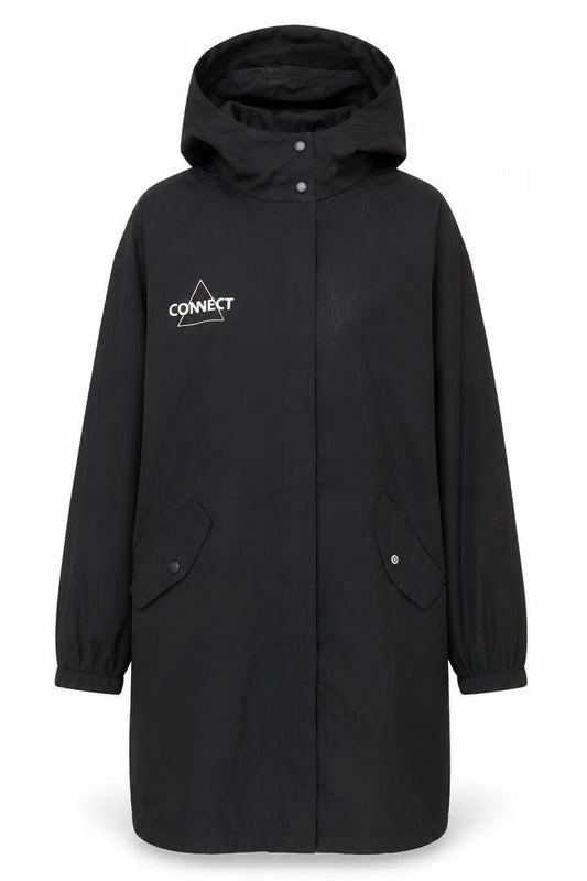 H:CONNECT Women's Black XS Rain Coat Jacket