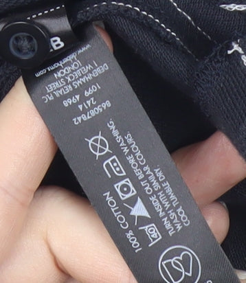 Red Herring Men's Black XL Polo Shirt, Short Sleeve