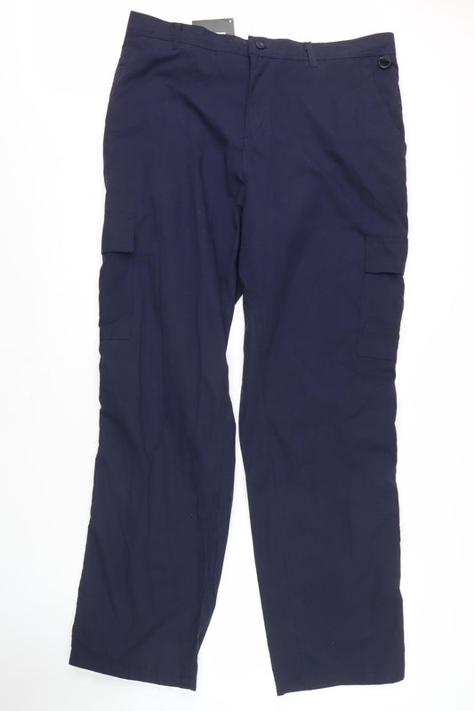 ProClimate Men's Blue Cargo Trousers 36R