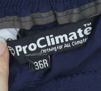 ProClimate Men's Blue Cargo Trousers 36R