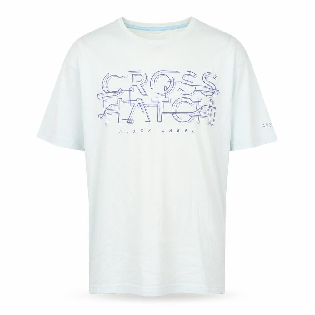 Mens UK Size XL Crosshatch White  T-Shirt