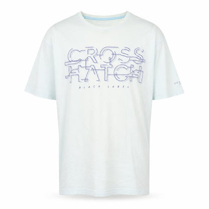 Mens UK Size XL Crosshatch White  T-Shirt