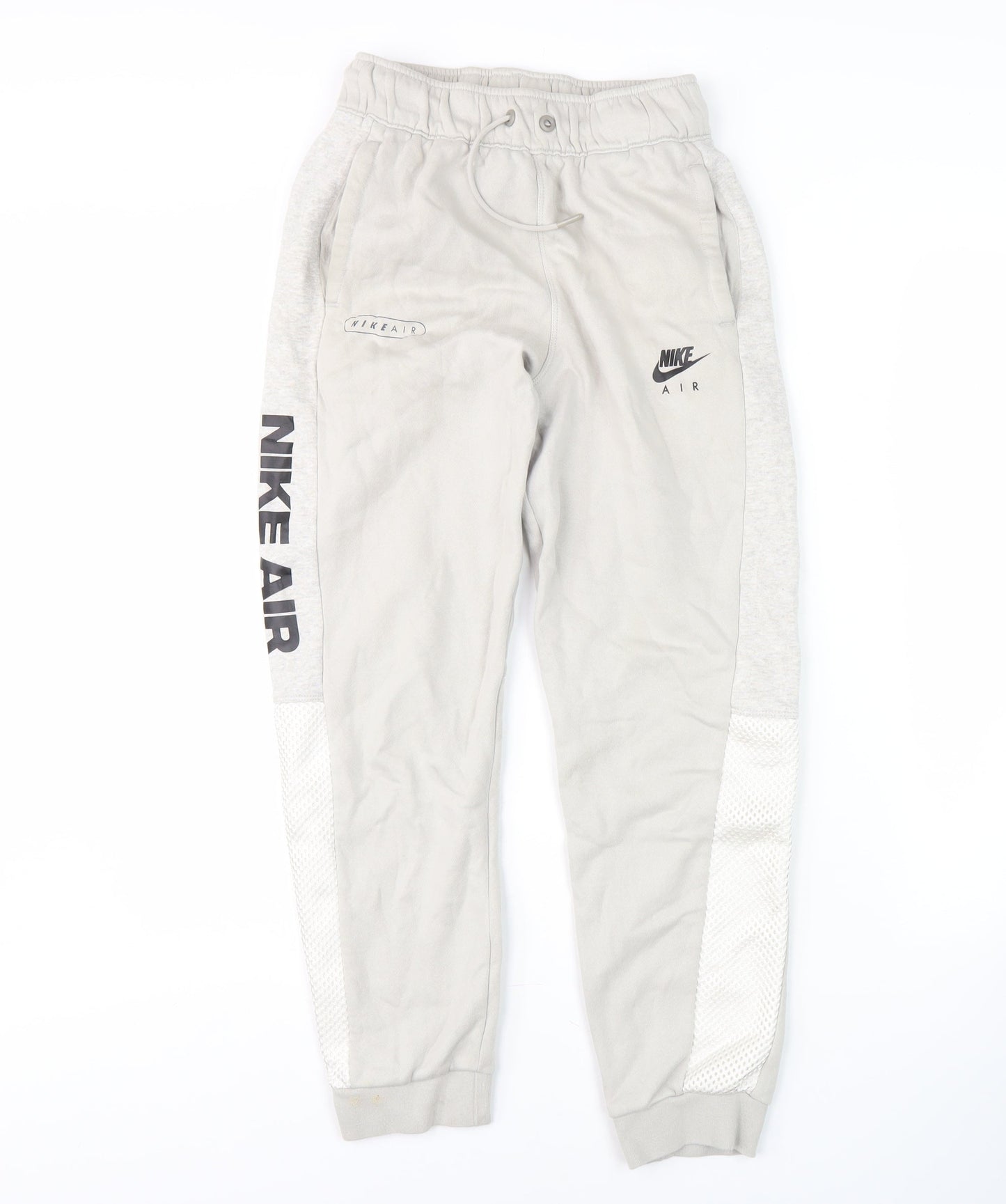 Nike Boys Grey Jogger Trousers Comfortable L