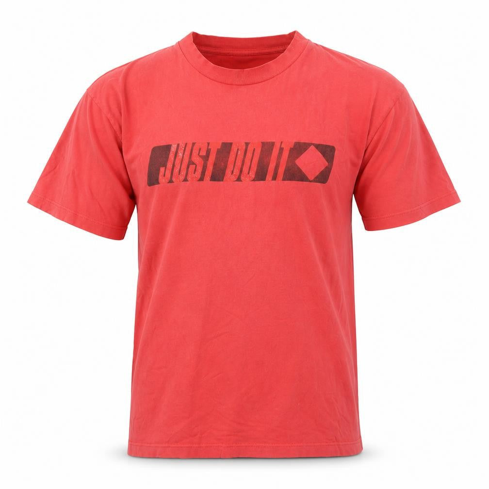 Mens UK Size L Nike Red  T-Shirt
