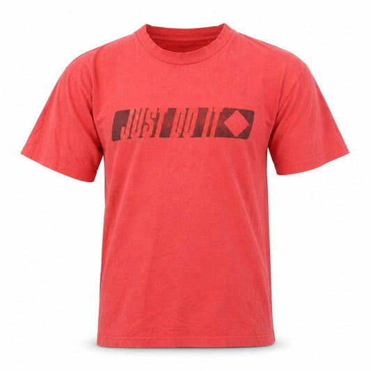 Mens UK Size L Nike Red  T-Shirt