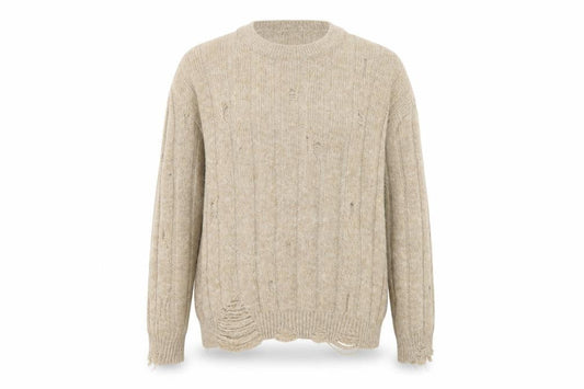 Womens UK Size 16 Zara Beige Pullover Jumper