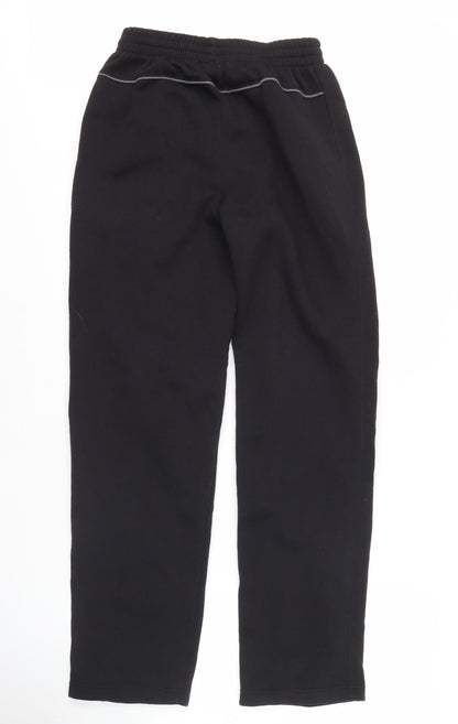 Slazenger Men's Black Trousers, Size S, Elastic Waist
