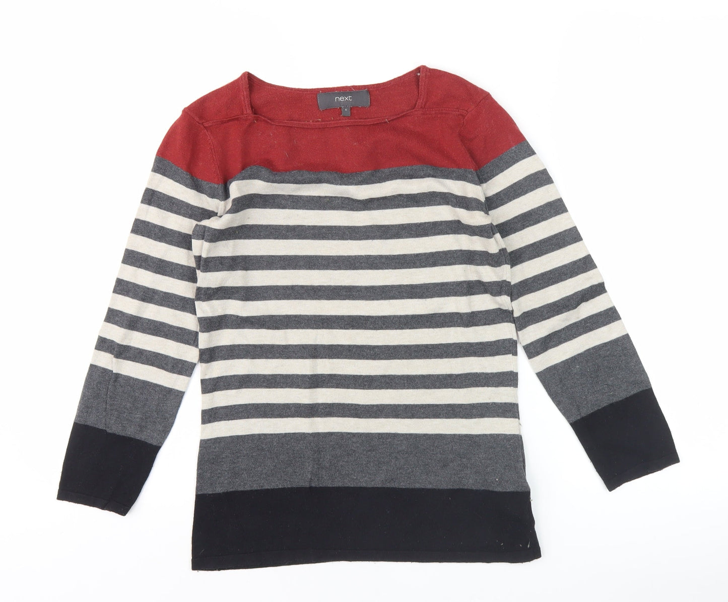 Womens UK Size 6 NEXT Multicoloured Pullover Jumper
