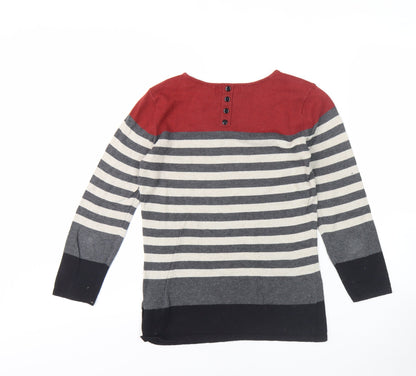 Womens UK Size 6 NEXT Multicoloured Pullover Jumper