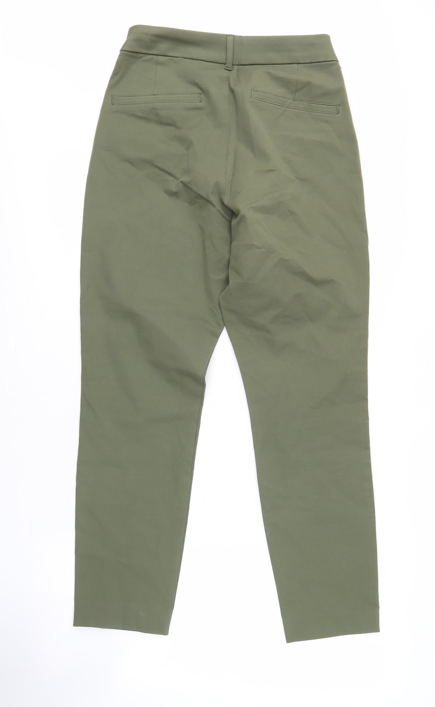 Old Navy Green Women's High-Rise Slim Trousers Size 8