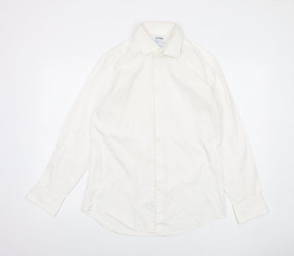 T.M.Lewin Men's White Extra-Slim Shirt