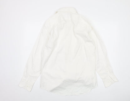 T.M.Lewin Men's White Extra-Slim Shirt