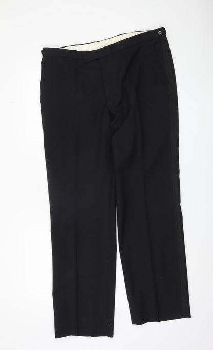 Dunn & Co Men's Black Dress Pants, Size 38