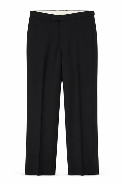 Mens UK Size 38 Dunn & Co  Dress Pants Black Trousers