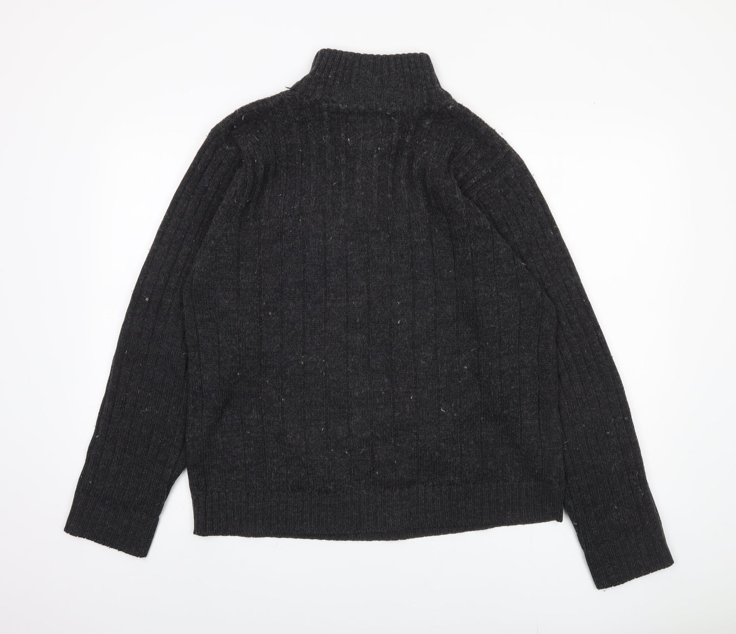 Kensington Dockside Men's Black XL Henley Jumper