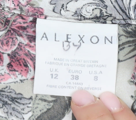 Alexon Women's Multicoloured Floral Blouse - Size 12