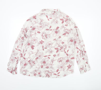 Isle Women's Multicoloured Floral Blouse, Size 14