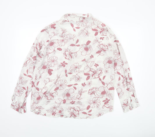 Isle Women's Multicoloured Floral Blouse, Size 14