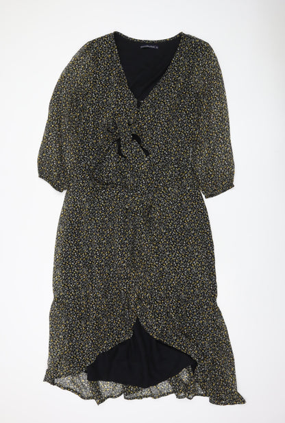 Abercrombie & Fitch Women's Floral Wrap Dress L