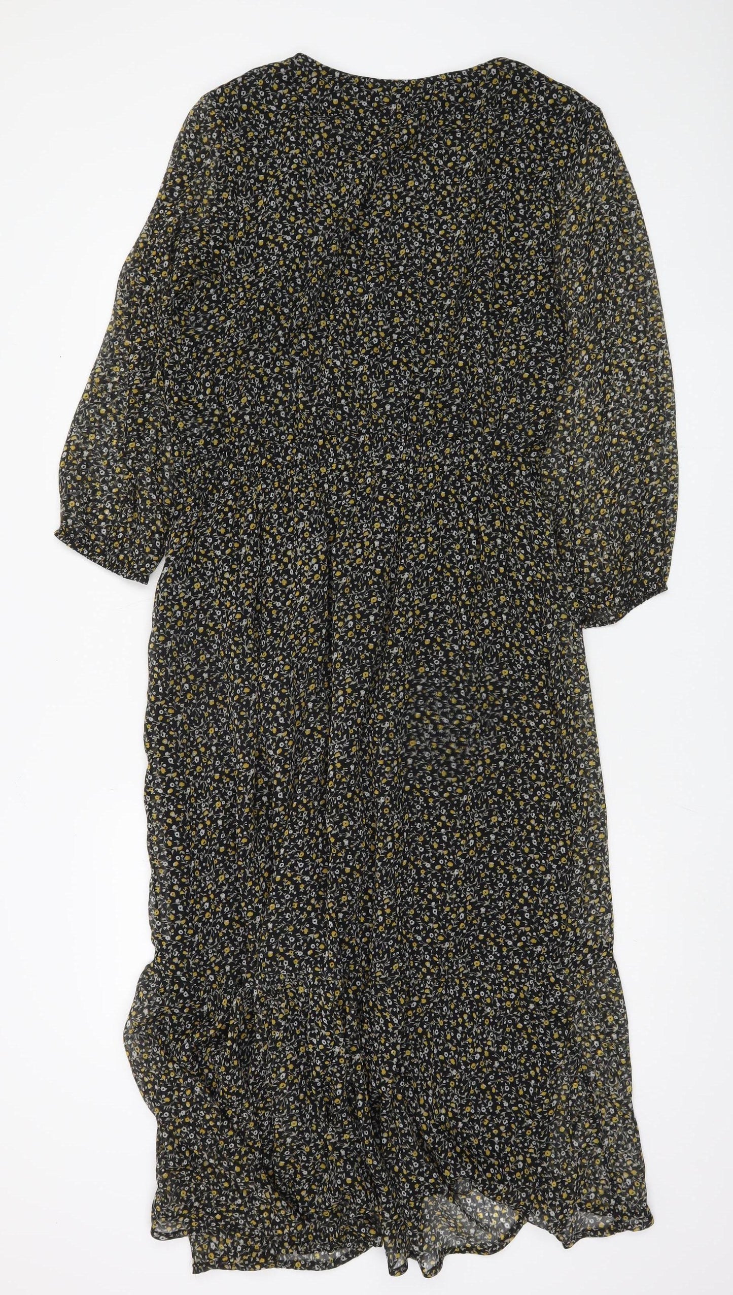 Abercrombie & Fitch Women's Floral Wrap Dress L