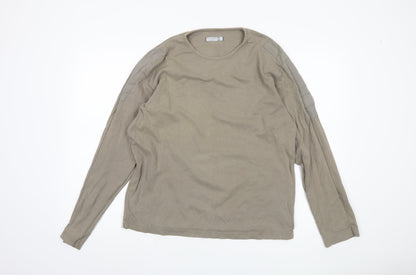 Ted Baker Men’s Beige Long Sleeve T-Shirt, Size L