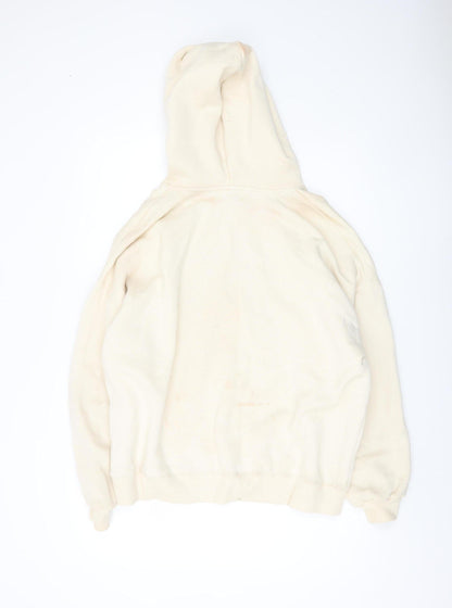 Teens UK Size 12 Pull&Bear Beige Pullover Hoodie