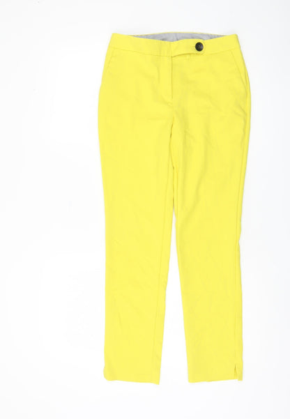 Womens UK Size 8 Very  Casual Yellow Trousers