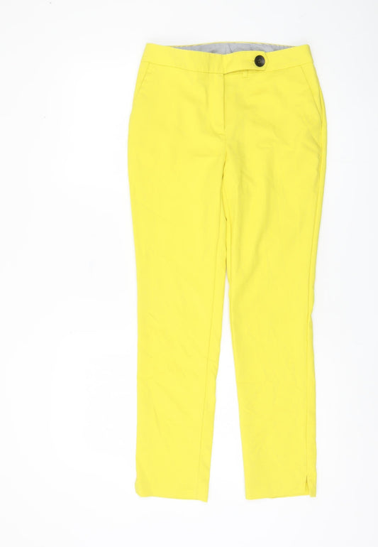 Womens UK Size 8 Very  Casual Yellow Trousers