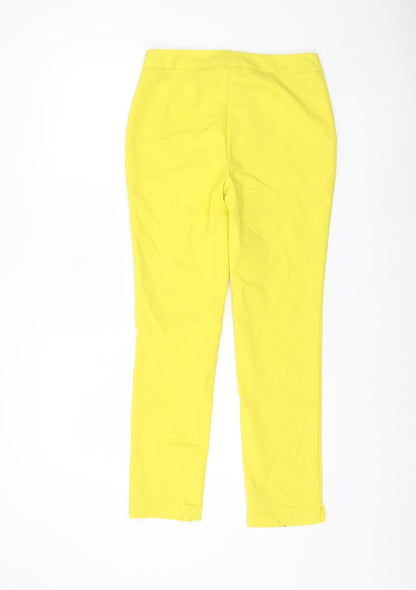 Womens UK Size 8 Very  Casual Yellow Trousers