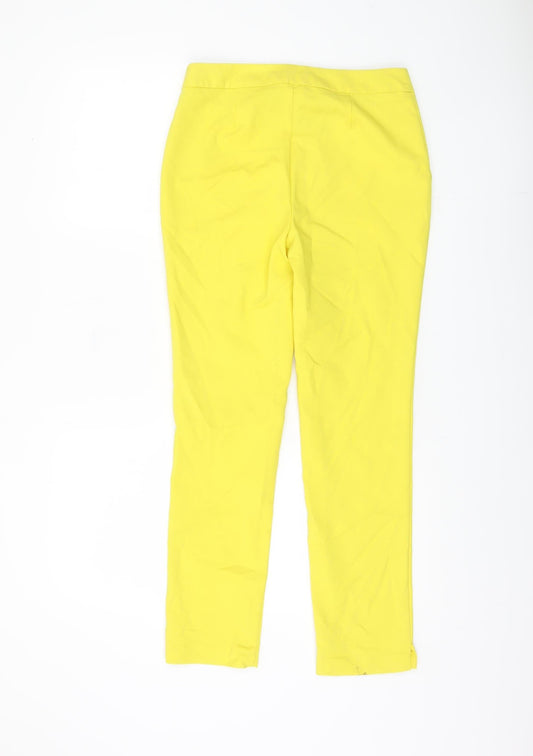 Womens UK Size 8 Very  Casual Yellow Trousers