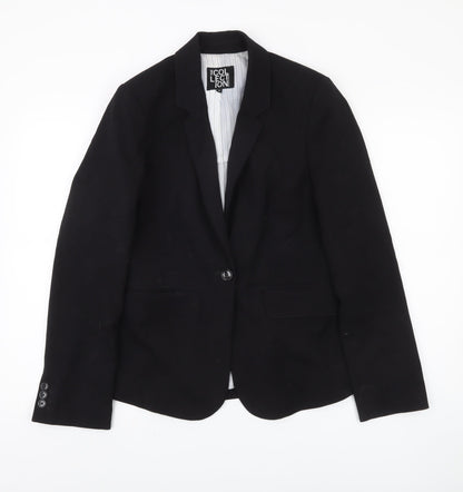 Debenhams Women's Black Blazer Size 12 Business Formal