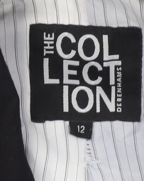 Debenhams Women's Black Blazer Size 12 Business Formal