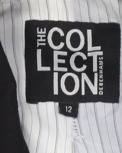 Debenhams Women's Black Blazer Size 12 Business Formal