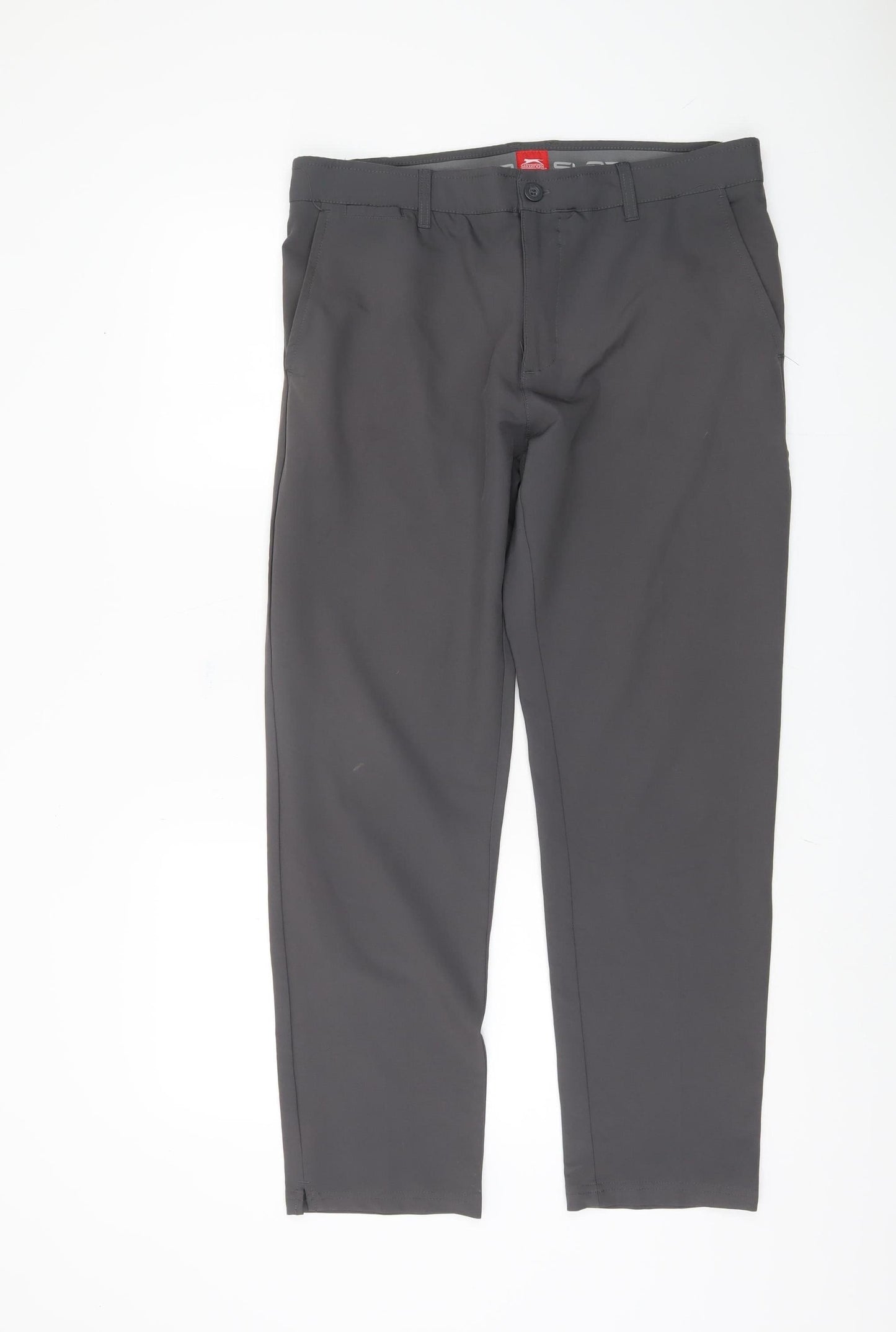 Slazenger Men's Black XL Straight Trousers